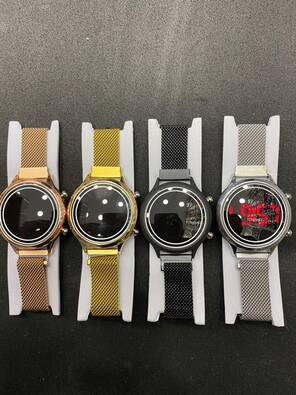 Toptan Bay&Bayan Dijital Hasır Metal Led Saat 