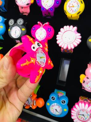 Toptan Çocuk Figürlü Patpat Saat