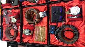 Toptan Kutulu Erkek Kemer Cüzdan Saat Kombin Takımı