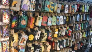 Toptan Resimli Boncuk İpli Cüzdan