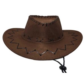 Süet Kovboy Şapkası