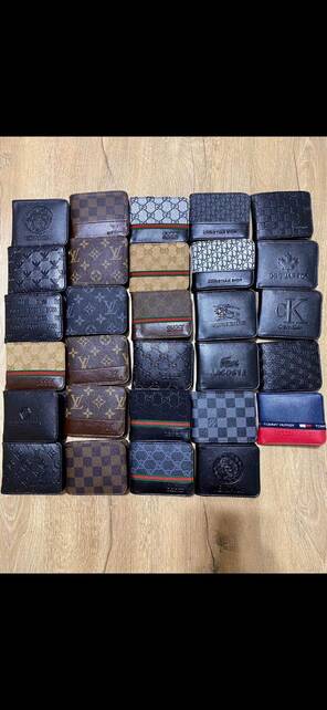 Toptan Baskılı Erkek Lüx Cüzdan