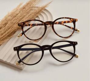 Toptan BLUE Camlı Leopar Model Bayan Trend Gözlük