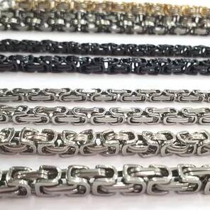 Toptan Erkek Kral Model Çelik Kolye