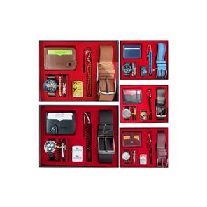 Toptan Kutulu 7'li Şık Erkek Kombin Set Takım