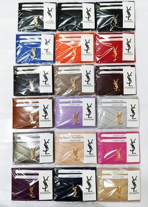 Toptan Metal Logolu Markalı Bayan Kartlık Cüzdan