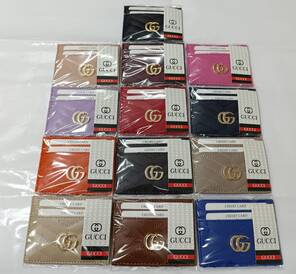 Toptan Metal Logolu Markalı Bayan Kartlık Cüzdan