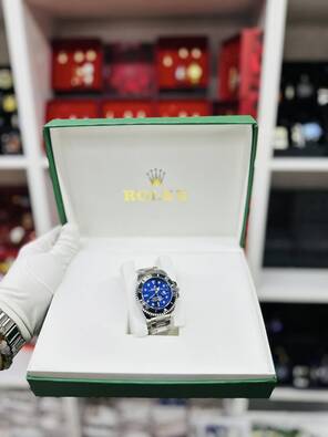 Toptan Özel Tekli Kutulu Takvimli Yazılı Lüx Metal Saat