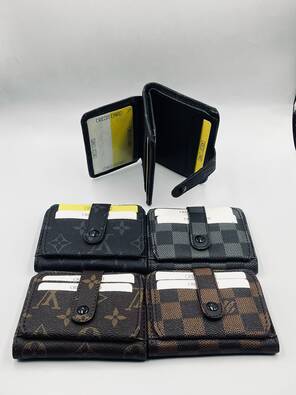 Toptan Yazılı Çıtçıtlı Kartlık Cüzdan