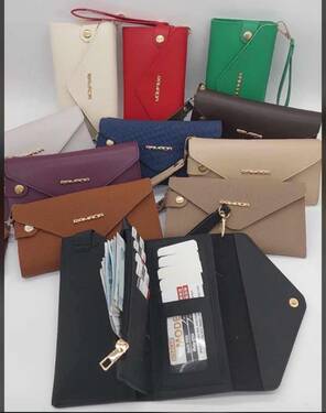 Toptan Yeni sezon ürünü Çok Amaçlı Katlamalı Bayan Cüzdan 