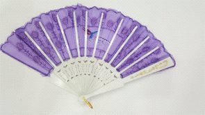 Toptan Tül desenli yelpaze