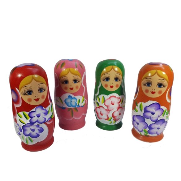 Toptan 5'li Matruşka Seti