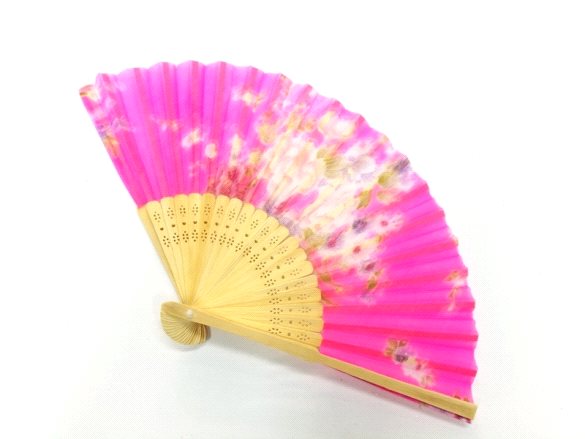 Toptan Desenli Ahşap  Yelpaze