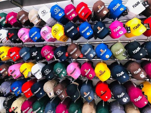 Toptan Bay&Bayan Nakış Baskılı Markalı Karma Şapka