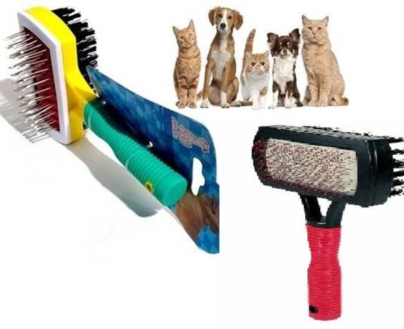 Çift Taraflı Kedi Köpek Fırçası