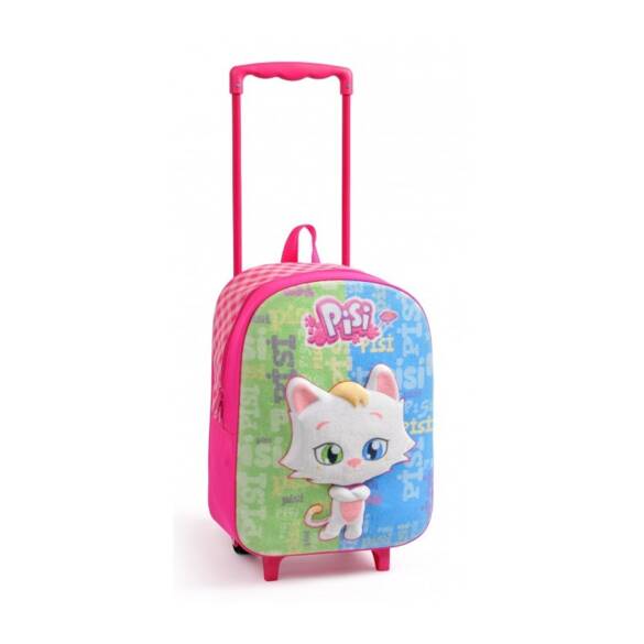 Toptan Çizgi Film Karakterli ÇekÇekli Ana Okul Çocuk Çantası