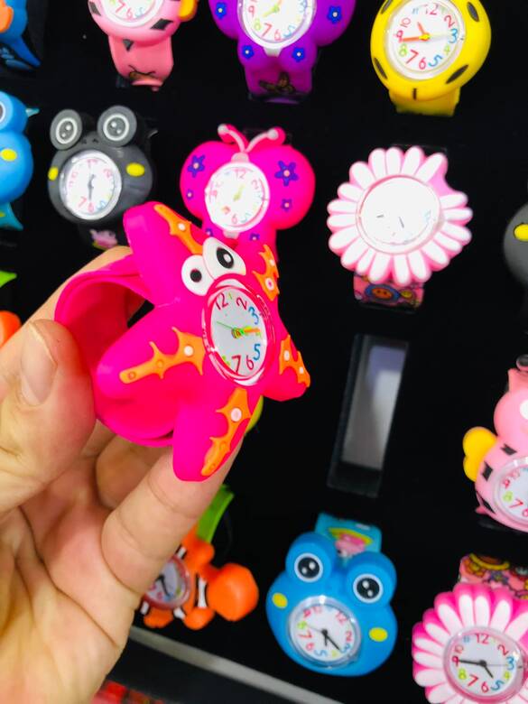 Toptan Çocuk Figürlü Patpat Saat