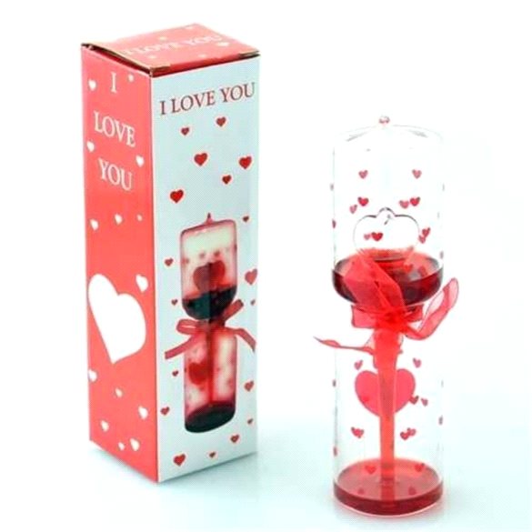 Kalp Desenli Aşk Ölçer