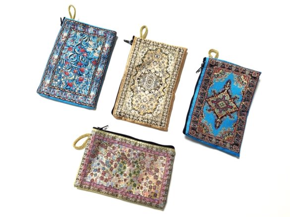 Toptan Kilim Desenli Etnik Cüzdan