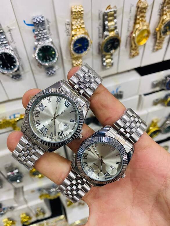 Toptan Kutulu Takvimli Kalite Metal Çift Saat 