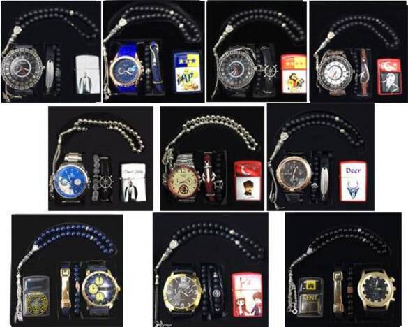 Toptan Özel Baskılı 5'Lİ Çakmaklı Erkek Kombin Takımı