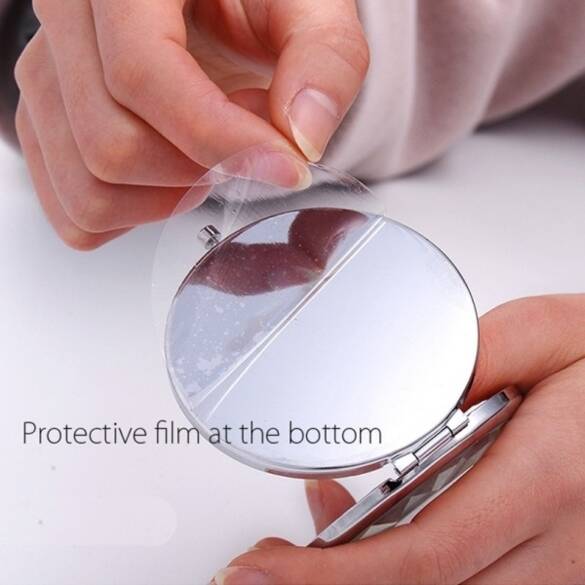 Toptan Resimli Metal Kalite Cep Aynası 