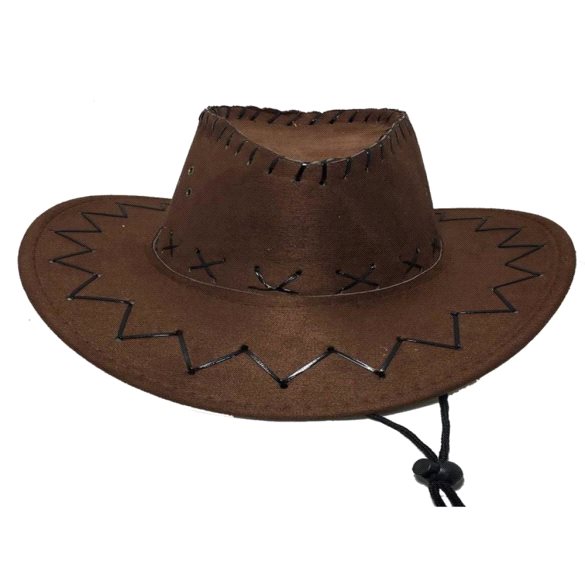 Süet Kovboy Şapkası