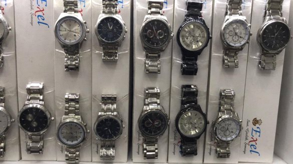 Toptan Takvimli Metal Erkek Saati