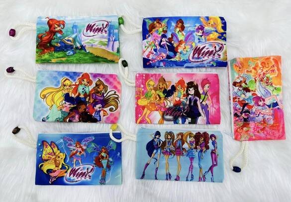 Toptan Baskılı Çocuk Kalemlik Cüzdan Mix Modeller 