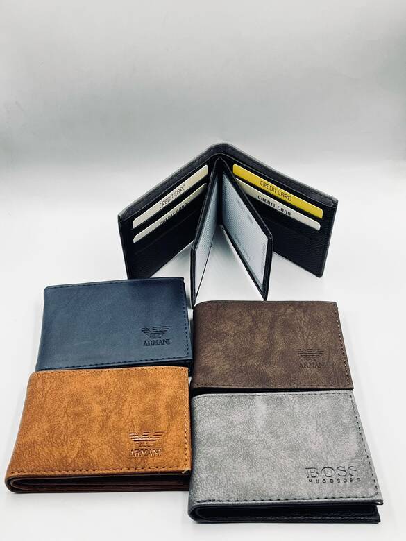 Toptan Baskılı Markalı Mix Model Erkek Cüzdanı