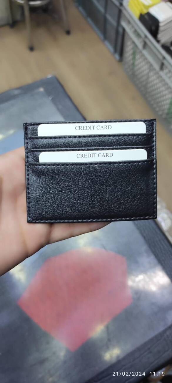 Toptan Baskıya Özel Uygun Grup Kartlık Cüzdan 