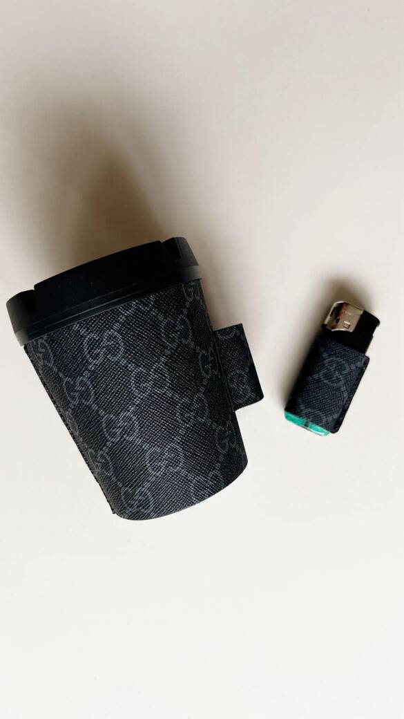 Toptan Çakmak Setli Yazılı Küllük 