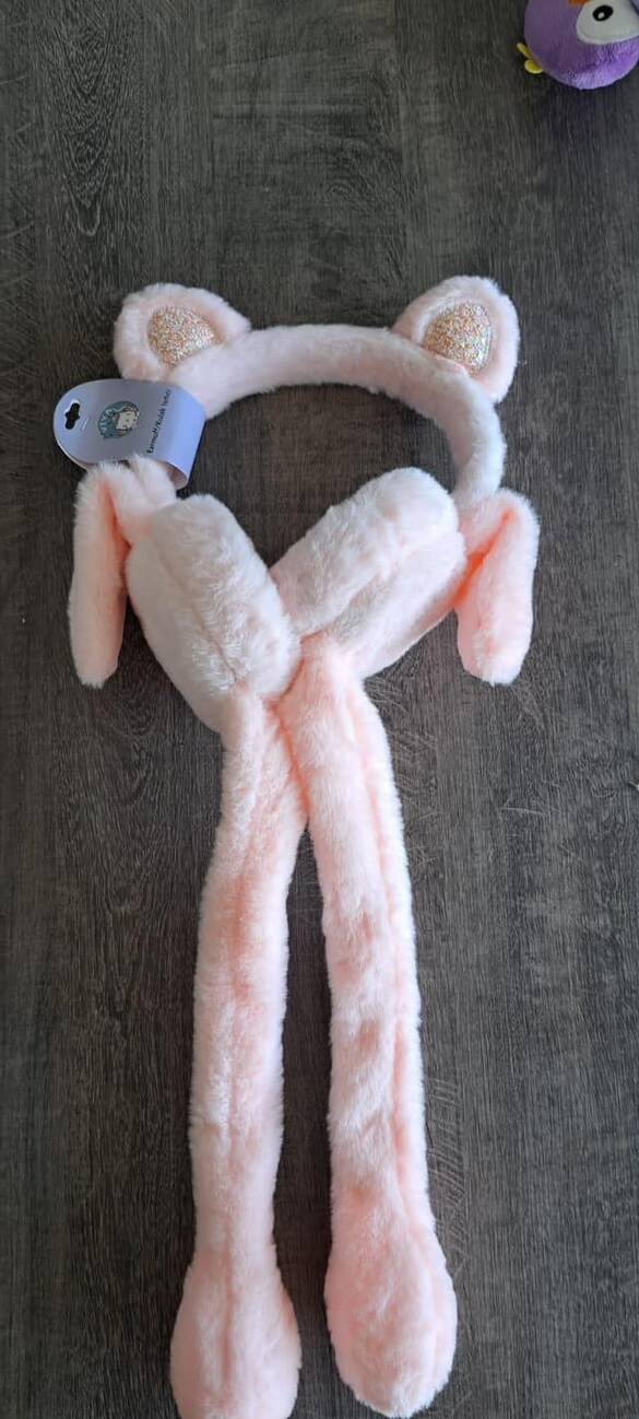 Toptan Çocuk Figürlü Sesli Peluş Kışlık Kulaklık