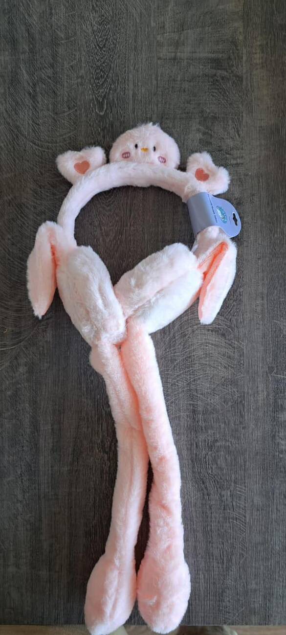 Toptan Çocuk Figürlü Sesli Peluş Kışlık Kulaklık