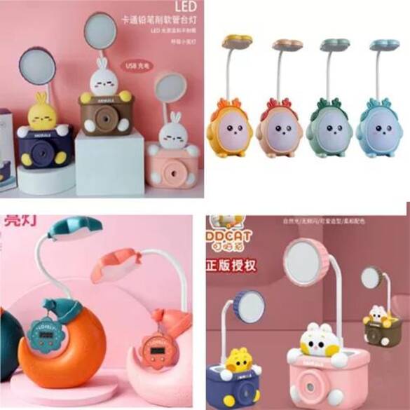 Toptan Dekoratif Figürlü Fonksiyonel Masa (Gece) Lambası 