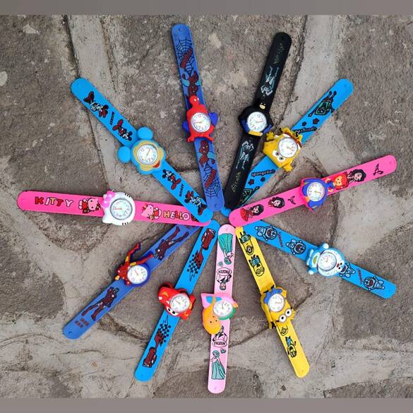 Toptan Figürlü Çocuk PatPat Saat 