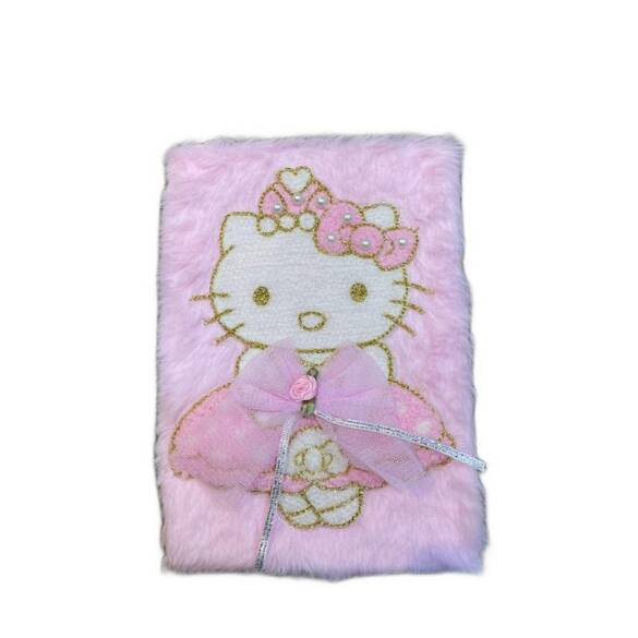 Toptan Figürlü Çocuk Peluş Defter (Karışık Mix Model)