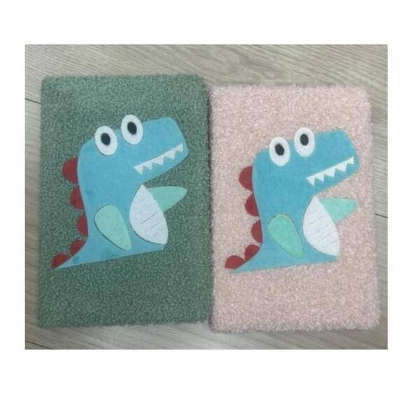 Toptan Figürlü Çocuk Peluş Defter (Karışık Mix Model)