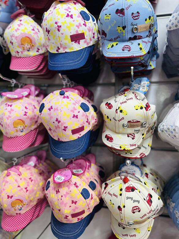 Toptan Figürlü Çocuk Şapka 