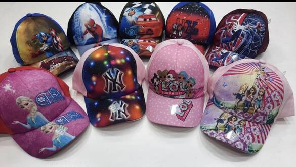 Toptan Figürlü Çocuk Şapka