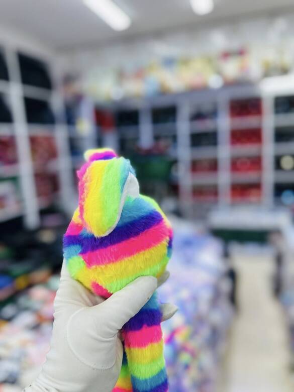 Toptan Figürlü Ses Çıkaran Çocuk Peluş Kışlık Kulaklık (Mix Model)