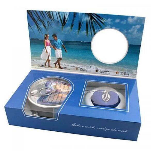 Toptan Konserve Kutulu İstiridye İnci Kolye 