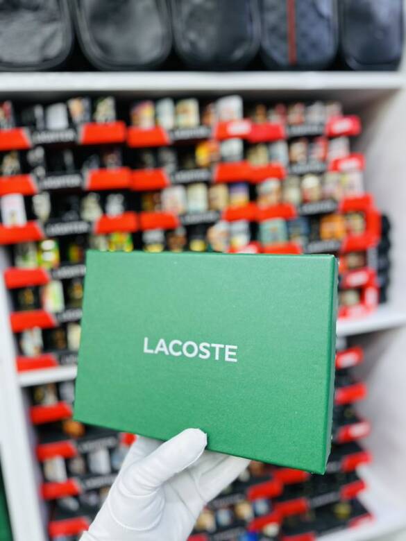Toptan Kutulu LACOSTE Saat Cüzdan Çakmak Set Takımı