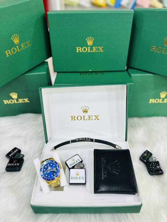 Toptan Kutulu Yazılı Çelik Saat Set Takımı