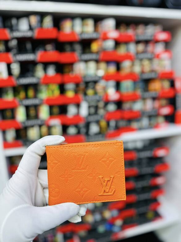 Toptan LUİS VUİTTON (L&V) Logolu Baskılı Para Cüzdanı