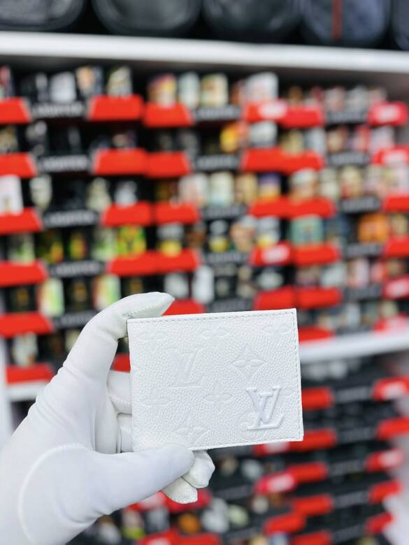 Toptan LUİS VUİTTON (L&V) Logolu Baskılı Para Cüzdanı