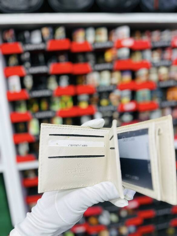 Toptan LUİS VUİTTON (L&V) Logolu Baskılı Para Cüzdanı