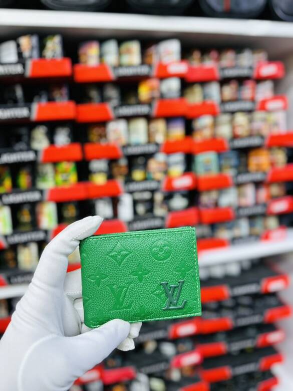 Toptan LUİS VUİTTON (L&V) Logolu Baskılı Para Cüzdanı