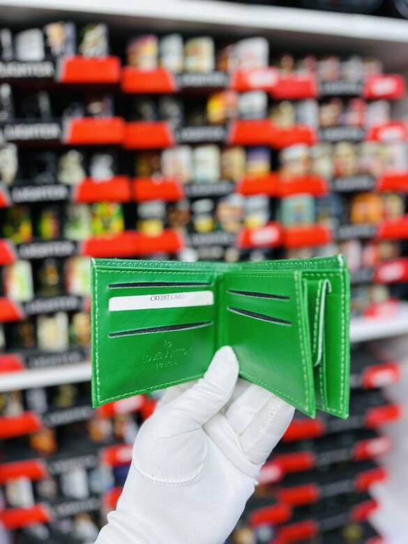 Toptan LUİS VUİTTON (L&V) Logolu Baskılı Para Cüzdanı