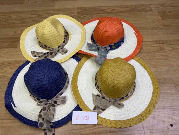 Toptan Lüx Bayan Hasır Foter Şapka (Mix Model) 